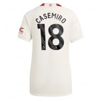 Dres Manchester United Casemiro #18 Tretina pre Ženy 2023-24 Krátky Rukáv